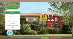 Desktop Screenshot of lacreche-43.com